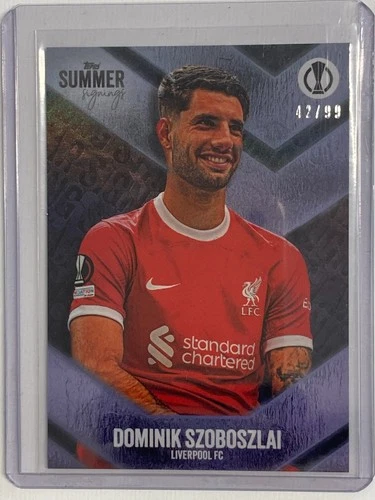 Dominik Szoboszlai 2023 Topps Summer Signing Silver /99