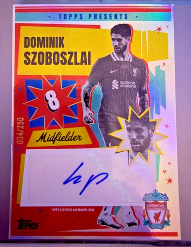 Dominik Szoboszlai 2024 Topps 2024/25 MA-DS/250
