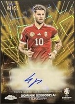 Dominik Szoboszlai 2024 Topps Chrome UEFA EURO