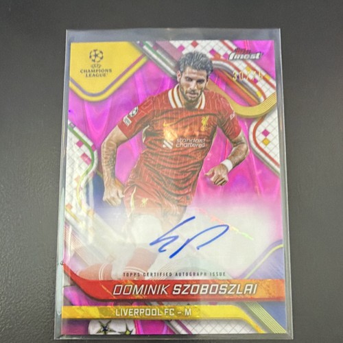 Dominik Szoboszlai 2024 Topps Finest UEFA #BA-SZ