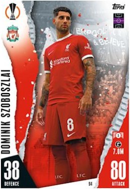 Dominik Szoboszlai 2023 Topps Match Attax UEFA Club Competitions