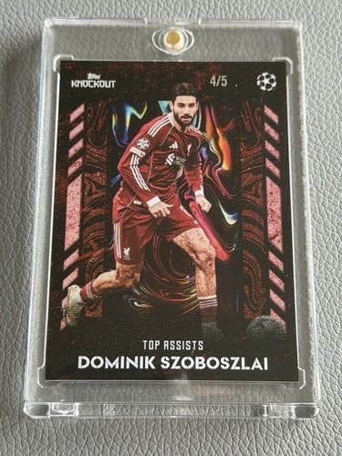 Dominik Szoboszlai 2025 Topps UCC Knockout Parallel /5