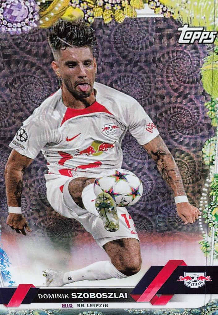 Dominik Szoboszlai 2022 Topps UEFA Club Competitions Carnaval Edition