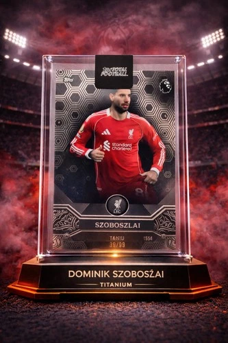 Dominik Szoboszlai 2024 Topps Total Fútbol Titanio /99
