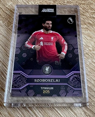 Dominik Szoboszlai 2025 Topps Total Titanium /25