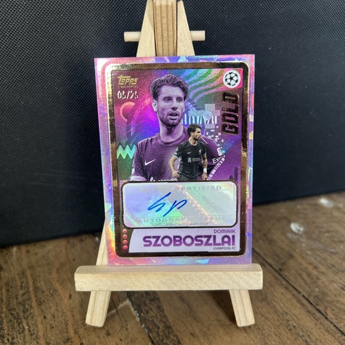 Dominik Szoboszlai 2024 Topps UCC Gold /25