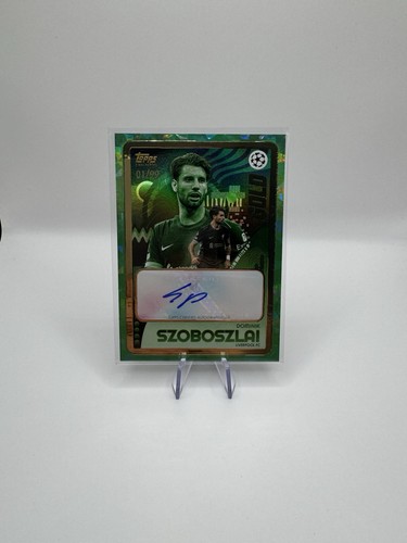 Dominik Szoboszlai 2024 Topps UCC Green Gold /99