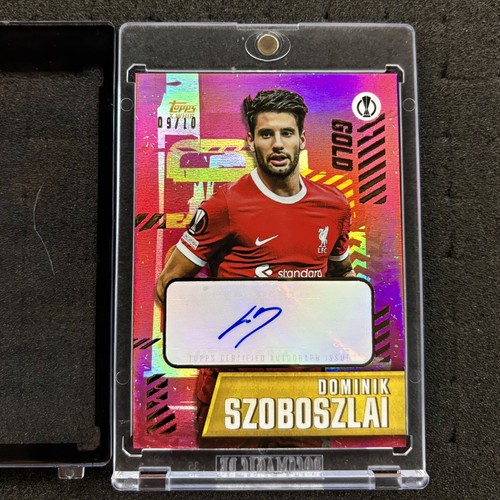 Dominik Szoboszlai 2024 Topps UCC Red Colormatch /10