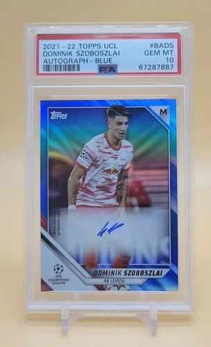 Dominik Szoboszlai 2021 Topps UEFA Champions League Blue /99