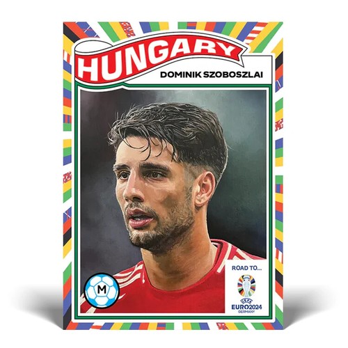 Dominik Szoboszlai 2024 Topps UEFA EURO 2024 Living Set 007