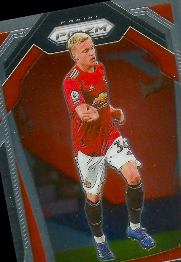 Donny van de Beek 2020 Panini Prizm Premier League 10