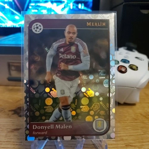 Donyell Malen 2024 Topps Chrome Merlin Vintage Refractor