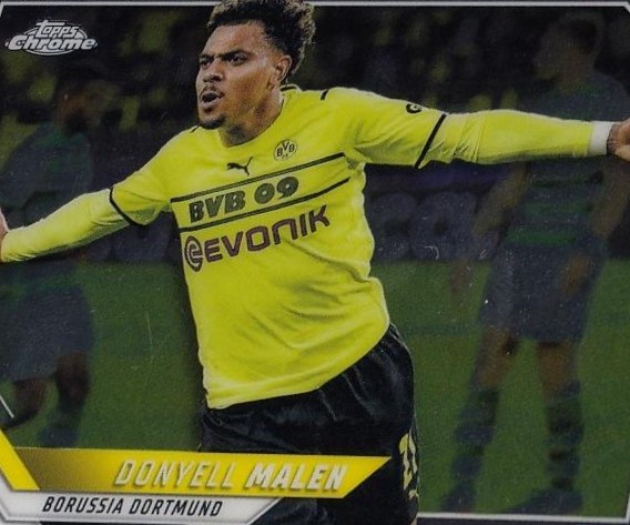 Donyell Malen 2021 Topps Chrome UCC 34