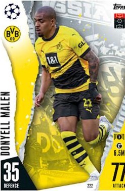 Donyell Malen 2023 Topps Match Attax UEFA Club Competitions