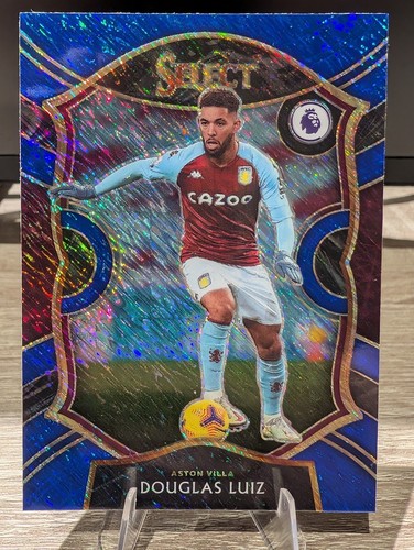 Douglas Luiz 2020 Panini Chronicles Select Blue Prizm
