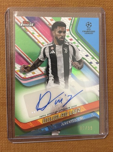Douglas Luiz 2024 Topps Finest /99
