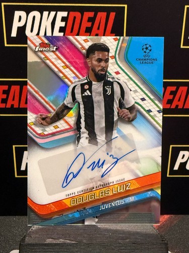 Douglas Luiz 2024 Topps Finest Silver