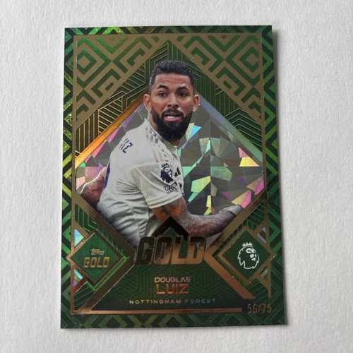 Douglas Luiz 2025 Topps Gold Premier League Gold /75