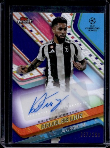 Douglas Luiz 2024 Panini Mejor UEFA Purple Refractor /299