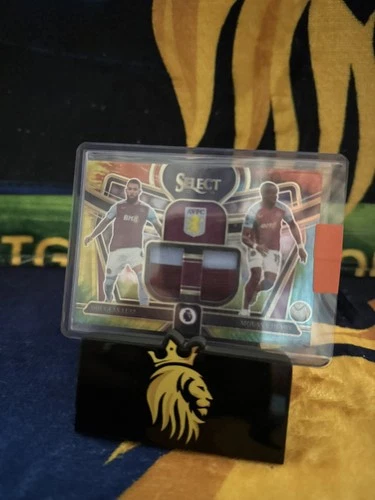Douglas Luiz / Moussa Diaby 2024 Panini Select Tie-Dye /25