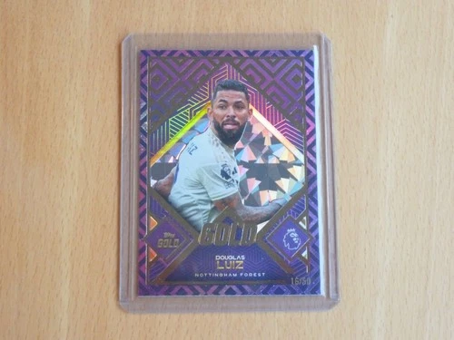 Douglas Luiz 2025 Topps Premier League Gold /50