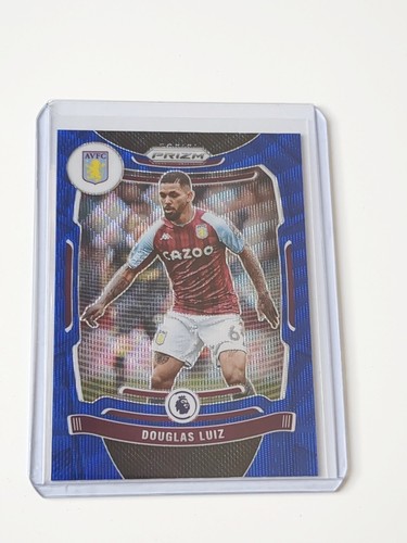 Douglas Luiz 2021 Panini Prizm Blue Wave