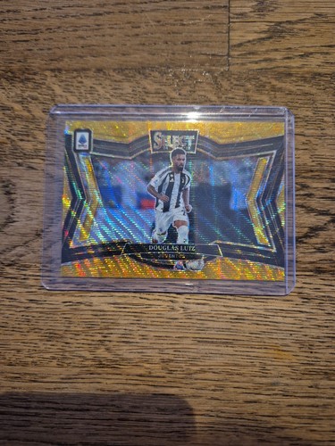 Douglas Luiz 2024 Panini Select Gold Wave /10