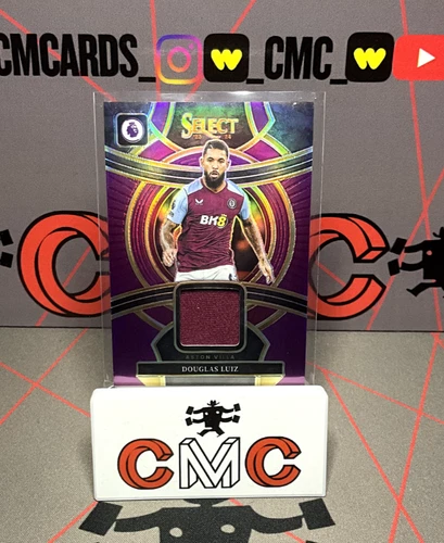 Douglas Luiz 2023 Panini Select Purple /49