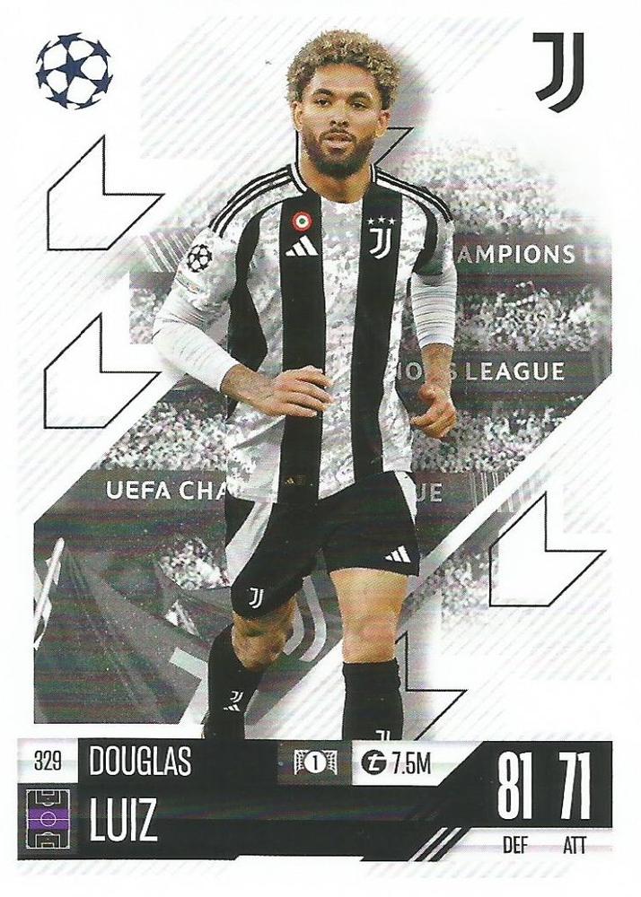Douglas Luiz 2024 Topps Match Attax UEFA Club Competitions