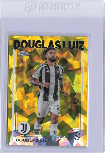 Douglas Luiz 2024 Topps UCC Sapphire Gold /75