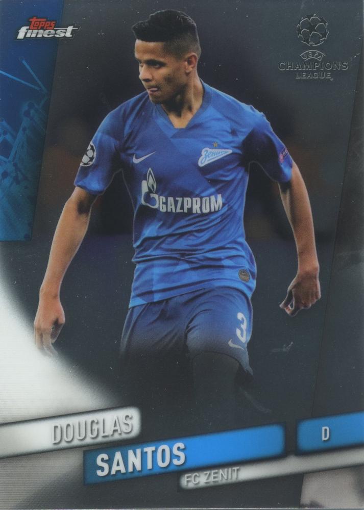 Douglas Santos 2019 Topps Finest UEFA 18