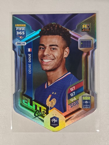 Désiré Doué 2026 Panini FIFA 365 Cut Foil #JWL14