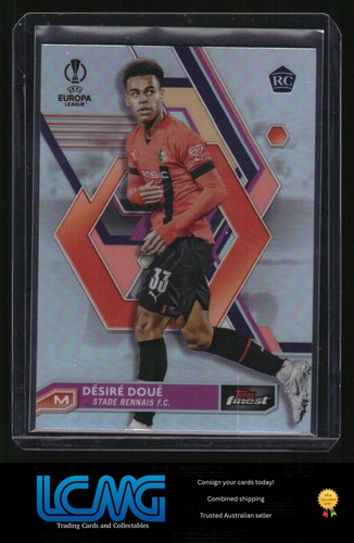 Désiré Doué 2022 Panini Finest Refractor
