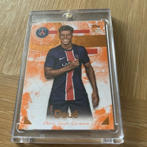 Désiré Doué 2024 Topps PSG Exhibition /25