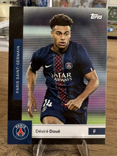 Désiré Doué 2025 Topps PSG Team Set