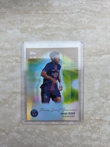 Désirè Doué 2025 Topps PSG Team Set 24/50