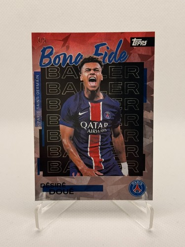 Désiré Doué 2025 Topps PSG Team Set 3/5