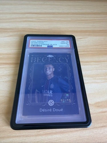 Désiré Doué 2025 Topps UCC Regency /10