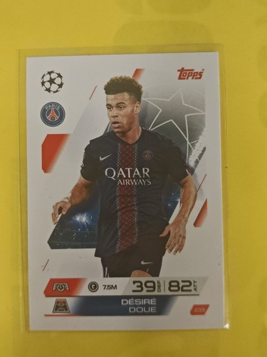 Désiré Doué 2025 Topps UEFA Champions League