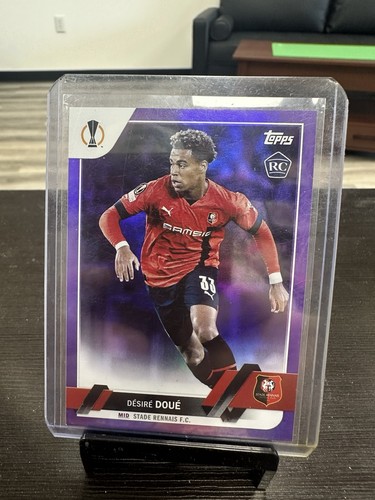 Désiré Doué 2023 Topps UEFA Soccer /75