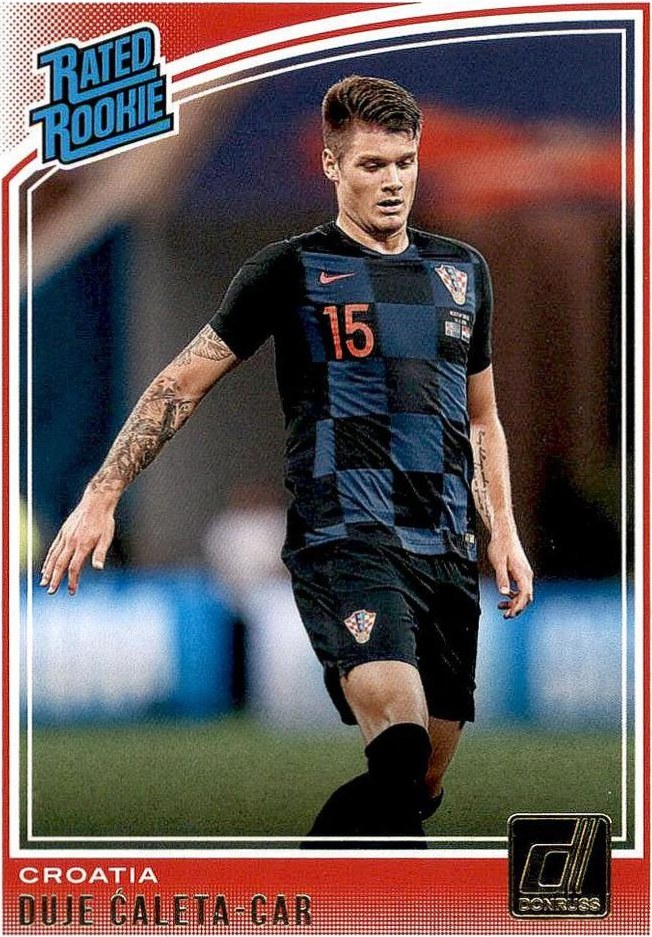 Duje Caleta-Car 2018 Panini Donruss Soccer 187