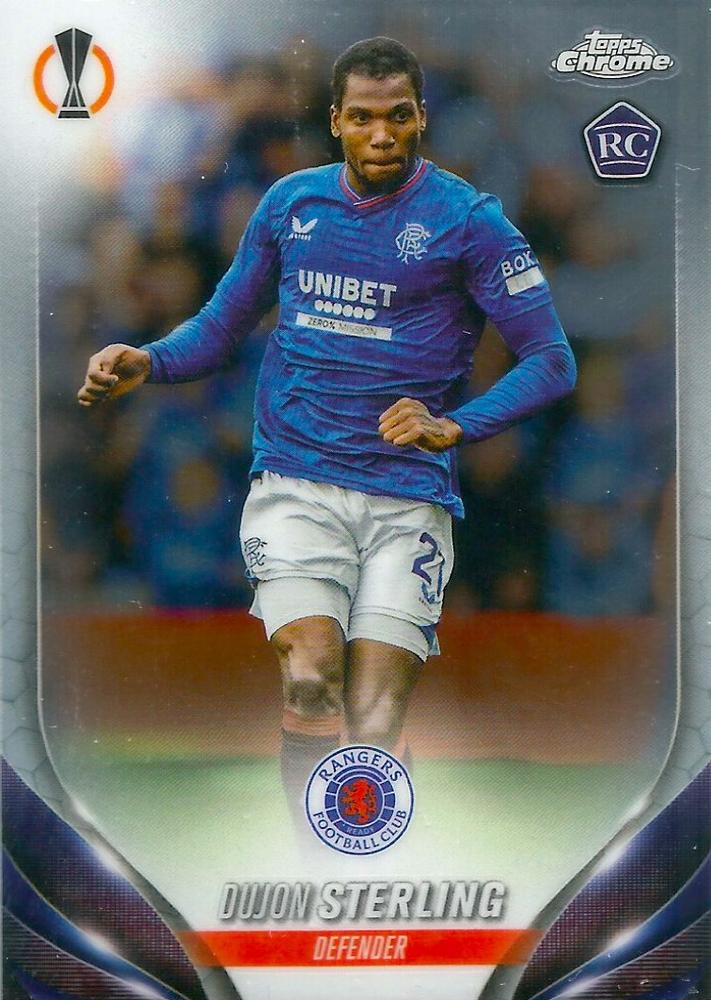 Dujon Sterling 2023 Topps Chrome UEFA Club Competitions