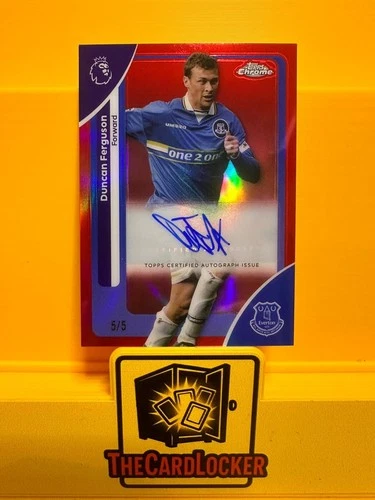Duncan Ferguson 2026 Topps Chrome Red /5