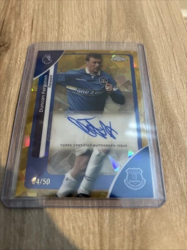 Duncan Ferguson 2026 Topps Sapphire Premier League Sapphire /50