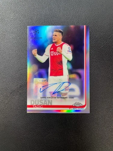 Dusan Tadic 2018 Topps Chrome Refractor