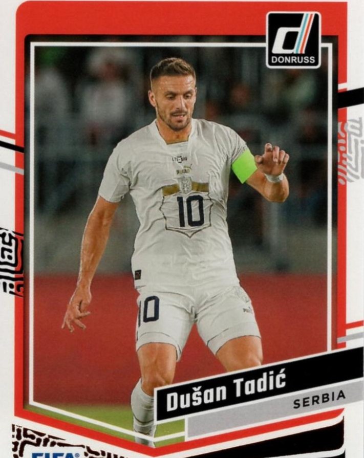 Dusan Tadic 2023 Panini Donruss