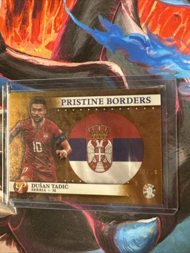 Dusan Tadic 2023 Topps Pristine Gold Refractor /50