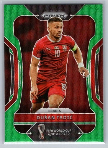 Dusan Tadic 2022 Panini Prizm Green Wave