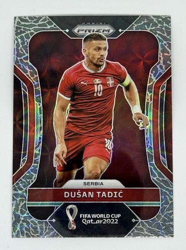 Dusan Tadic 2022 Panini Prizm World Cup Elephant