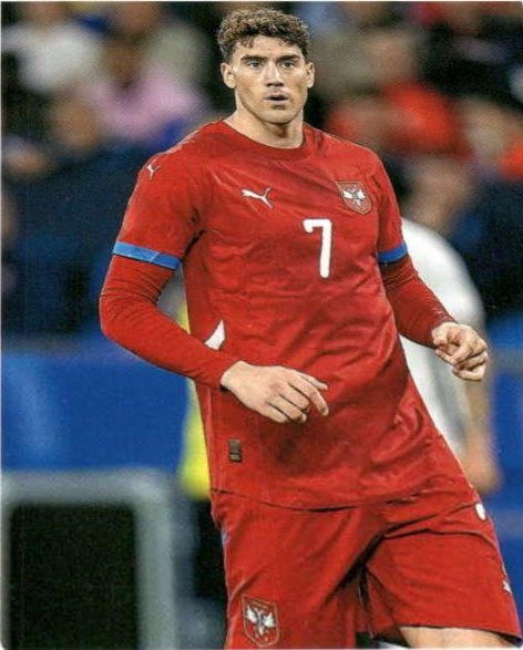 Dusan Vlahovic 2024 Panini Donruss